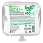 Álcool 70% 400 Ml Refil Spray Antisséptico Premisse - Imagem 2