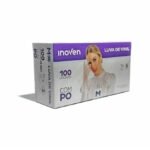 Luva Vinil com Amido M com 100 Inoven - Imagem 2