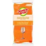 Esponja Dupla Face 75X110 Laranja com 3 Scotch Brite 3M