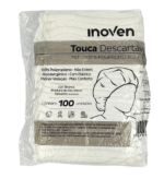 Touca Desc Branca com 100 Sanfonada Inoven - Imagem 2