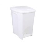 Lixeira Pratica com Pedal 14L Branca Plasutil - Imagem 2