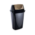 Lixeira E-Black Basculante 7,2/9L Plasutil - Imagem 2
