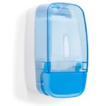 Saboneteira Liq 600 Ml com Reserv. Invoq Compacta Glass Azul Premisse