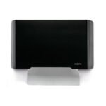 Suporte Papel Toalha Frente Inox Preto Select Nobre - Imagem 2