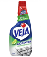 Desengordurante 500 Ml Refil Cozinha Limão Veja - Imagem 2