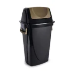 Lixeira E-Black Basculante 35,4/45L Plasutil - Imagem 2