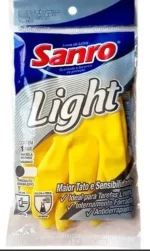 Luva Latex Sanro Light Am P - Imagem 2