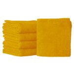 Pano Microfibra 70X50 Amarelo Saga Ref 50450
