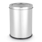 Lixeira 12L Basculante Aco Inox Powermaid