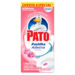 Pastilha Adesiva Sanitaria com 3 Floral Pato