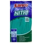 Luva Nitrilica Nit 380 Verde Sanro M - Imagem 2