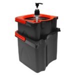 Mop Giratorio Duo Centrifuga Aco Inox Powermaid - Imagem 3