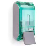 Saboneteira Liq 400 Ml com Reserv. Urban Compacta Glass Verde Premisse - Imagem 2