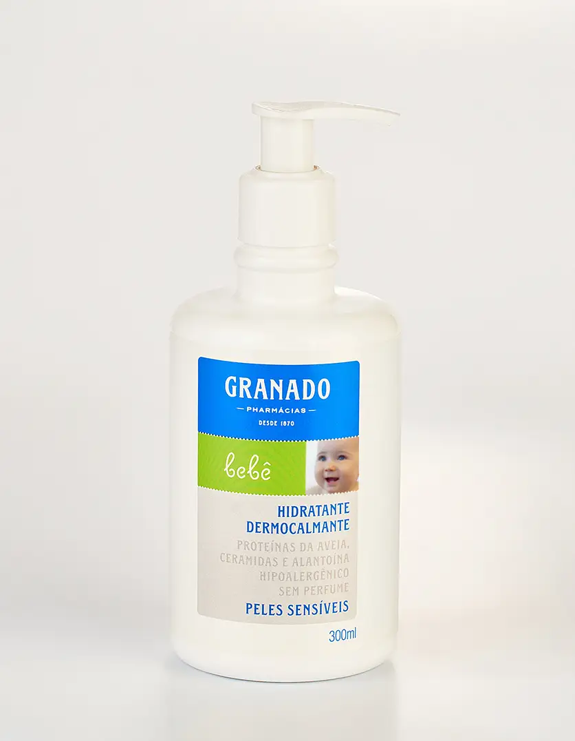 08e4bebfae70c8dab2ccb13104b79424.webp Granado Bebê Hidratante Dermocalmante 300Ml - Imagem 1
