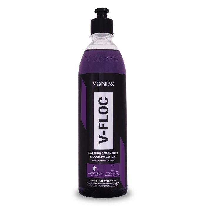 677e8a29f32fcf86bc1d333491bcf372.jpg Lava-Autos Concentrado V-Floc Vonixx 500Ml - Imagem 1