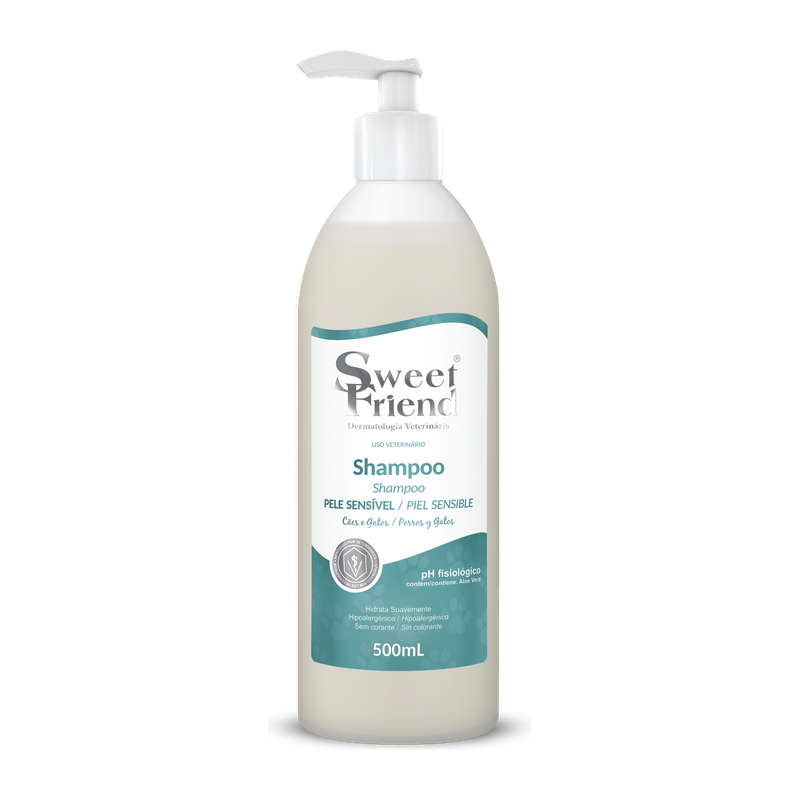 8828291a6dc201c2193c76db6b6fa673.png Sweet Friend Condicionador Pele Sensível 500Ml para Cães e Gatos - Imagem 1