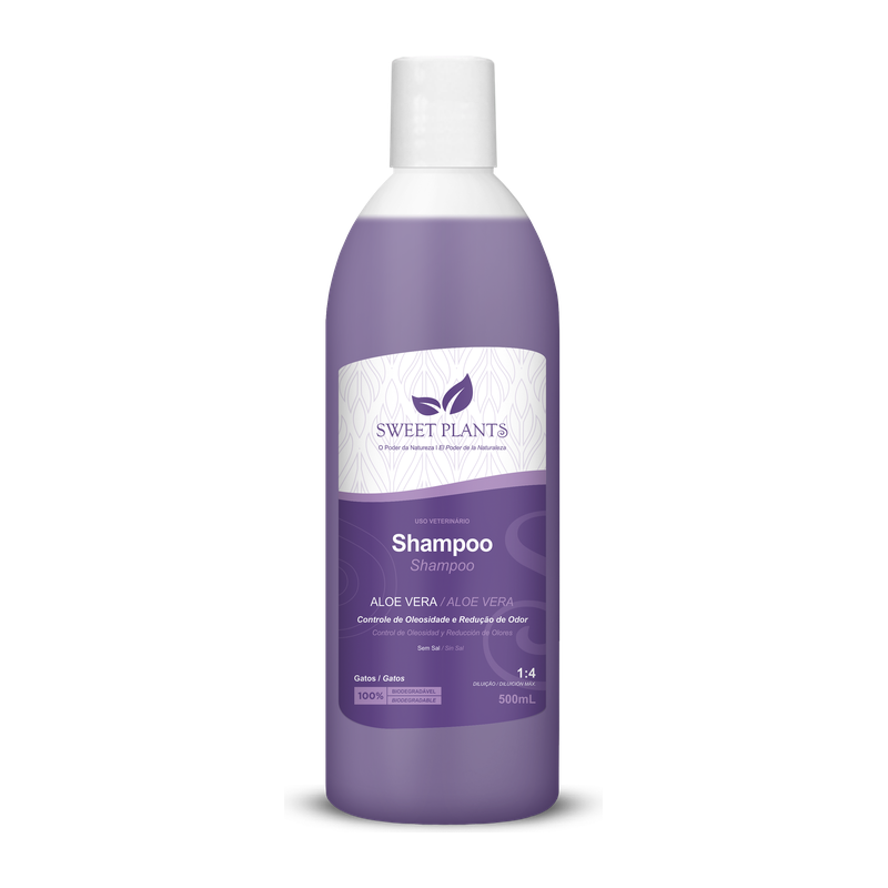 af067bb86b363038e9d990bdbbf8ebc9.png Sweet Friend Shampoo Aloe Vera 500Ml para Gatos - Imagem 1