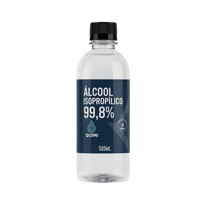 c975acd234ee98e80105fda710f9d83b.jpg Alcool 99 500Ml Isopropilico Quimivida - Imagem 1