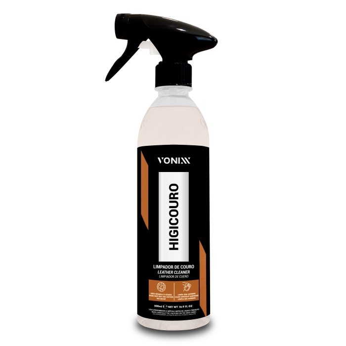 e859ee359803d787d182ed02f878ab40.jpg Limpador de Couro Higicouro Vonixx 500Ml - Imagem 1