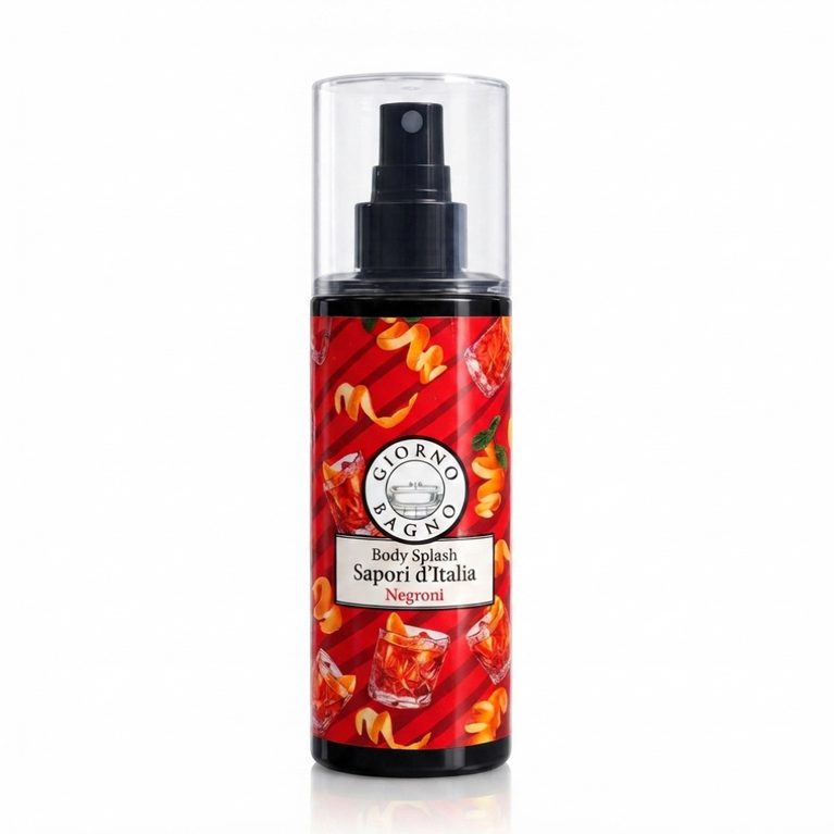 5319923c5f48308b2def333115e838c6.png Body Splash Giorno Bagno Sapori D'Italia Negroni 200Ml - Imagem 1