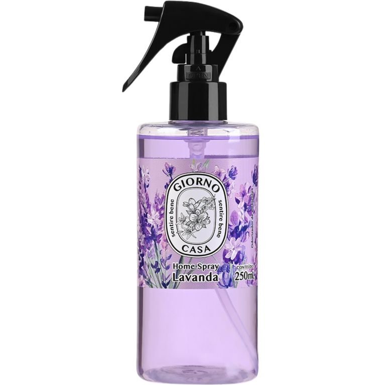 800fa84c65d6563a05132fb57b1d18a3.jpg Home Spray Aromatizador Giorno Casa Lavanda 250Ml - Imagem 1