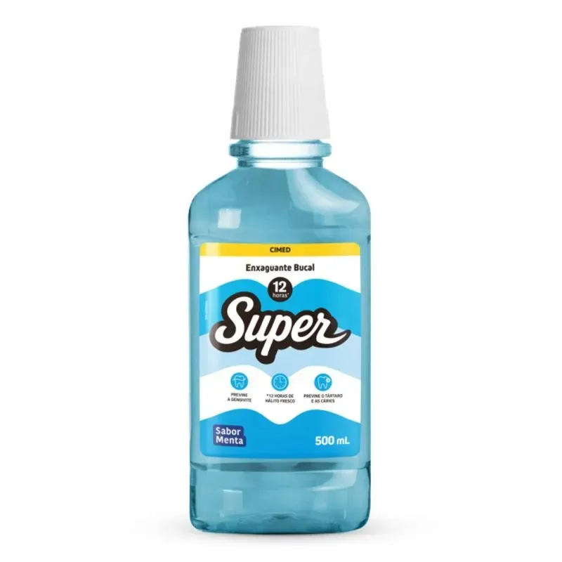 8afb7852137cf64ac08fae897106fc1a-1.webp Enxaguante Bucal Cimed Super Fresh Menta 500Ml - Imagem 1